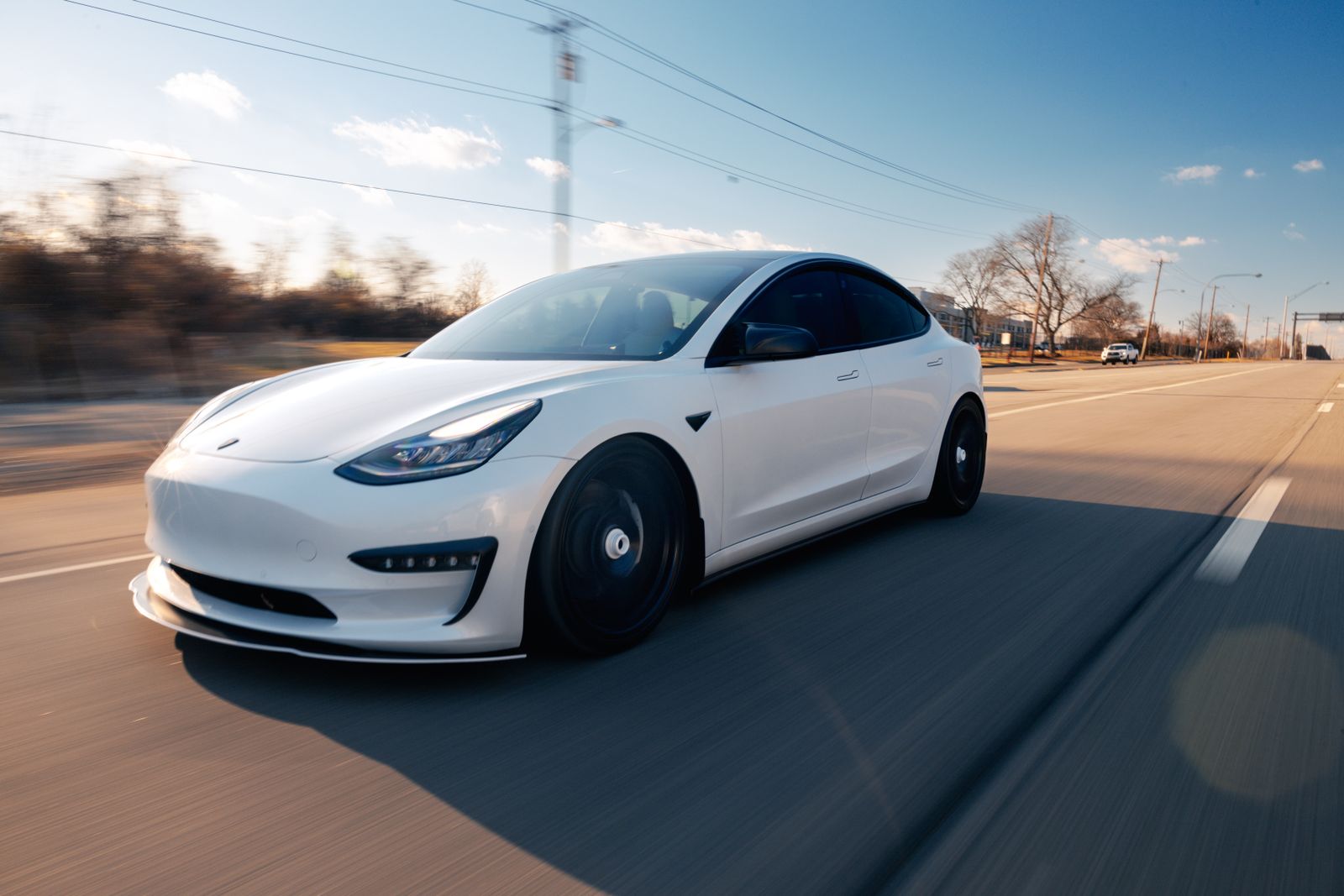 Tesla Model 3 electric sedan